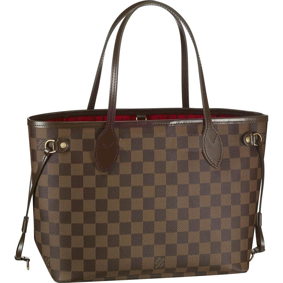 AAA Replica Louis Vuitton Neverfull PM Damier Ebene Canvas N51109 Handbags On Sale - Click Image to Close